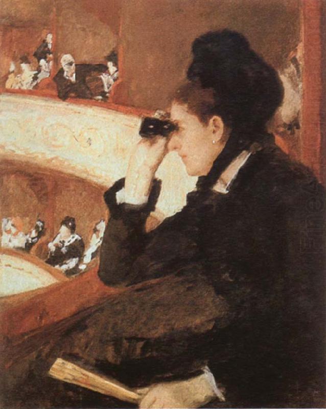 At the Opera, Mary Cassatt